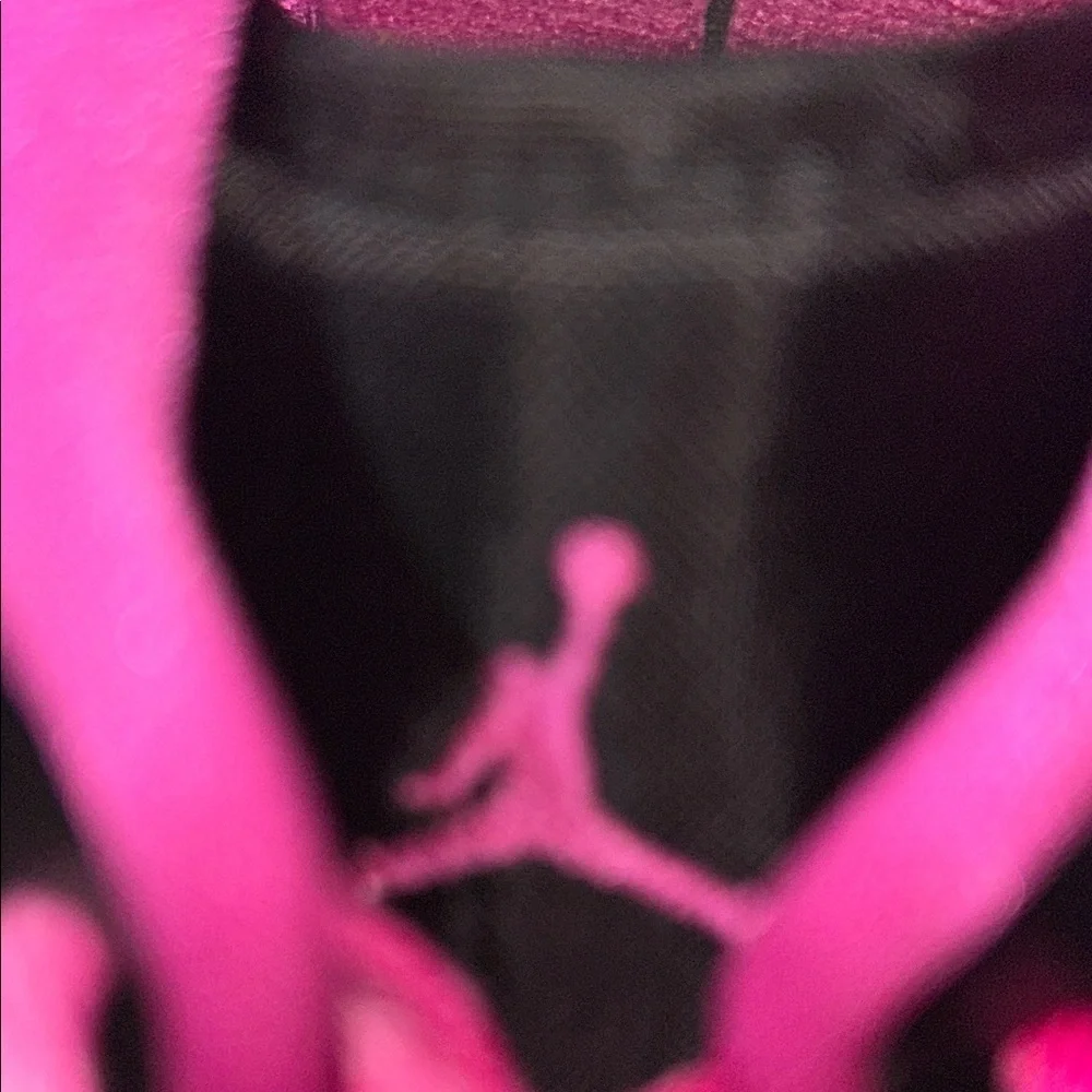 Nike Air Jordan Low Black White Pink Sneakers